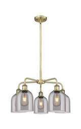 Mid. Chandeliers Glass Down by Innovations ( 405 | 516-5CR-AB-G558-6SM Ballston ) 