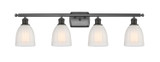 Bathroom Fixtures Four Lights by Innovations ( 405 | 516-4W-OB-G441-LED Ballston ) 