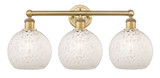 Bathroom Fixtures Three Lights by Innovations ( 405 | 616-3W-BB-G1216-8WM Edison ) 
