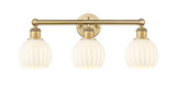 Bathroom Fixtures Three Lights by Innovations ( 405 | 616-3W-BB-G1217-6WV Edison ) 