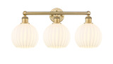 Bathroom Fixtures Three Lights by Innovations ( 405 | 616-3W-BB-G1217-8WV Edison ) 