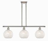 Linear/Island 3 Light Bar by Innovations ( 405 | 516-3I-PN-G1216-8WM Ballston ) 