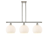 Linear/Island 3 Light Bar by Innovations ( 405 | 516-3I-PN-G1217-10WV Ballston ) 