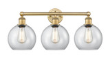 Bathroom Fixtures Three Lights by Innovations ( 405 | 616-3W-BB-G122-8 Edison ) 