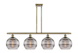 Linear/Island 4 Light + by Innovations ( 405 | 516-4I-AB-G556-10SM Ballston ) 
