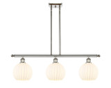 Linear/Island 3 Light Bar by Innovations ( 405 | 516-3I-PN-G1217-8WV Ballston ) 