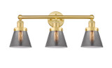Bathroom Fixtures Three Lights by Innovations ( 405 | 616-3W-SG-G63 Edison ) 