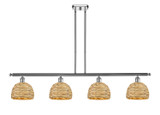Linear/Island 4 Light + by Innovations ( 405 | 516-4I-PC-RBD-8-NAT Ballston ) 