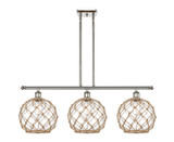 Linear/Island 3 Light Bar by Innovations ( 405 | 516-3I-PN-G122-10RB Ballston ) 