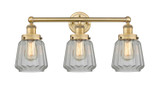 Bathroom Fixtures Three Lights by Innovations ( 405 | 616-3W-BB-G142 Edison ) 