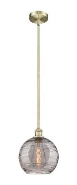 Mini Pendants Glass Down by Innovations ( 405 | 616-1S-AB-G1213-10SM Edison ) 