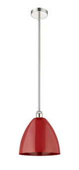 Mini Pendants Metal Shade by Innovations ( 405 | 616-1S-PN-MBD-12-RD Edison ) 
