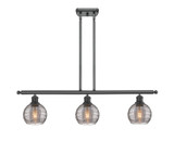 Linear/Island 3 Light Bar by Innovations ( 405 | 516-3I-BK-G1213-6SM Ballston ) 