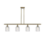 Linear/Island 4 Light + by Innovations ( 405 | 516-4I-AB-G559-5CL Ballston ) 