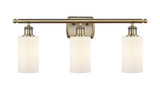 Bathroom Fixtures Three Lights by Innovations ( 405 | 516-3W-AB-G801 Ballston ) 