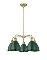 Mid. Chandeliers Glass Down by Innovations ( 405 | 516-5CR-AB-MBD-75-GR Ballston ) 