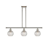 Linear/Island 3 Light Bar by Innovations ( 405 | 516-3I-PN-G122C-6CL Ballston ) 