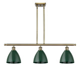 Linear/Island 3 Light Bar by Innovations ( 405 | 516-3I-AB-MBD-75-GR Ballston ) 