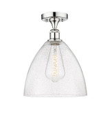 Semi-Flush Mts. Glass Down by Innovations ( 405 | 616-1F-PC-GBD-124 Edison ) 