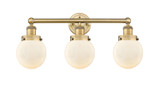 Bathroom Fixtures Three Lights by Innovations ( 405 | 616-3W-BB-G201-6 Edison ) 