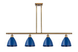 Linear/Island 4 Light + by Innovations ( 405 | 516-4I-BB-MBD-75-BL Ballston ) 