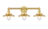 Bathroom Fixtures Three Lights by Innovations ( 405 | 616-3W-SG-M4-SG Edison ) 