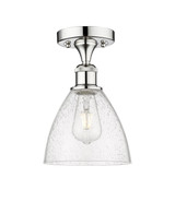 Semi-Flush Mts. Glass Down by Innovations ( 405 | 616-1F-PC-GBD-754 Edison ) 