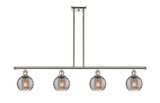 Linear/Island 4 Light + by Innovations ( 405 | 516-4I-PN-G1213-6SM Ballston ) 