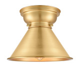 Flush Mounts Metal Shade by Innovations ( 405 | 623-1F-SG-M10-SG Franklin Restoration ) 