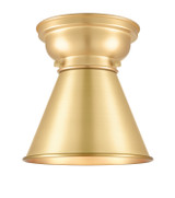 Flush Mounts Metal Shade by Innovations ( 405 | 623-1F-SG-M13-SG-LED Franklin Restoration ) 