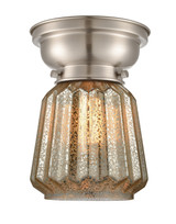 Flush Mounts Glass Down by Innovations ( 405 | 623-1F-SN-G146 Franklin Restoration ) 