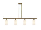 Linear/Island 4 Light + by Innovations ( 405 | 516-4I-AB-G801-LED Ballston ) 