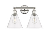 Bathroom Fixtures Two Lights by Innovations ( 405 | 616-2W-PN-GBC-82 Edison ) 