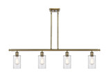 Linear/Island 4 Light + by Innovations ( 405 | 516-4I-AB-G802 Ballston ) 