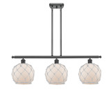 Linear/Island 3 Light Bar by Innovations ( 405 | 516-3I-BK-G121-8RW Ballston ) 