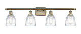 Bathroom Fixtures Four Lights by Innovations ( 405 | 516-4W-AB-G442 Ballston ) 