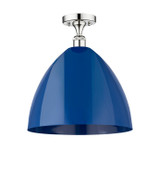 Semi-Flush Mts. Glass Down by Innovations ( 405 | 616-1F-PC-MBD-16-BL Edison ) 