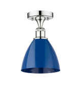 Semi-Flush Mts. Glass Down by Innovations ( 405 | 616-1F-PC-MBD-75-BL Edison ) 