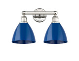 Bathroom Fixtures Two Lights by Innovations ( 405 | 616-2W-PN-MBD-75-BL Edison ) 