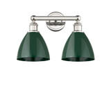 Bathroom Fixtures Two Lights by Innovations ( 405 | 616-2W-PN-MBD-75-GR Edison ) 