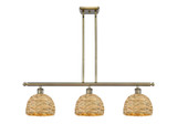 Linear/Island 3 Light Bar by Innovations ( 405 | 516-3I-AB-RBD-8-NAT Ballston ) 