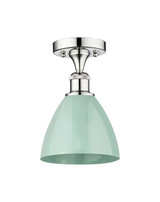 Semi-Flush Mts. Glass Down by Innovations ( 405 | 616-1F-PC-MBD-75-SF Edison ) 