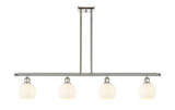 Linear/Island 4 Light + by Innovations ( 405 | 516-4I-PN-G1217-6WV Ballston ) 