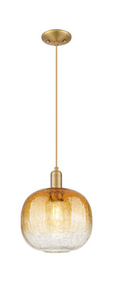 Mini Pendants Glass Down by Innovations ( 405 | 716-1P-BB-G481-10AM Arcadia ) 