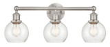 Bathroom Fixtures Three Lights by Innovations ( 405 | 616-3W-SN-G124-6 Edison ) 