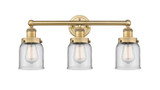 Bathroom Fixtures Three Lights by Innovations ( 405 | 616-3W-BB-G52 Edison ) 