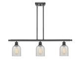 Linear/Island 3 Light Bar by Innovations ( 405 | 516-3I-BK-G2511-LED Ballston ) 