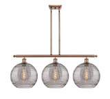 Linear/Island 3 Light Bar by Innovations ( 405 | 516-3I-AC-G1213-12SM Ballston ) 