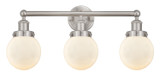 Bathroom Fixtures Three Lights by Innovations ( 405 | 616-3W-SN-G201-6 Edison ) 