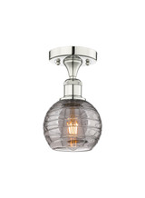 Semi-Flush Mts. Glass Down by Innovations ( 405 | 616-1F-PN-G1213-6SM Edison ) 